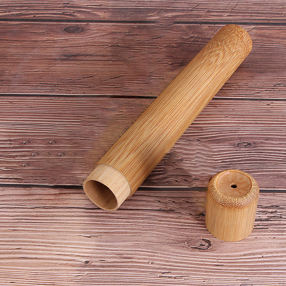 Bamboo Travel Case for Miswak