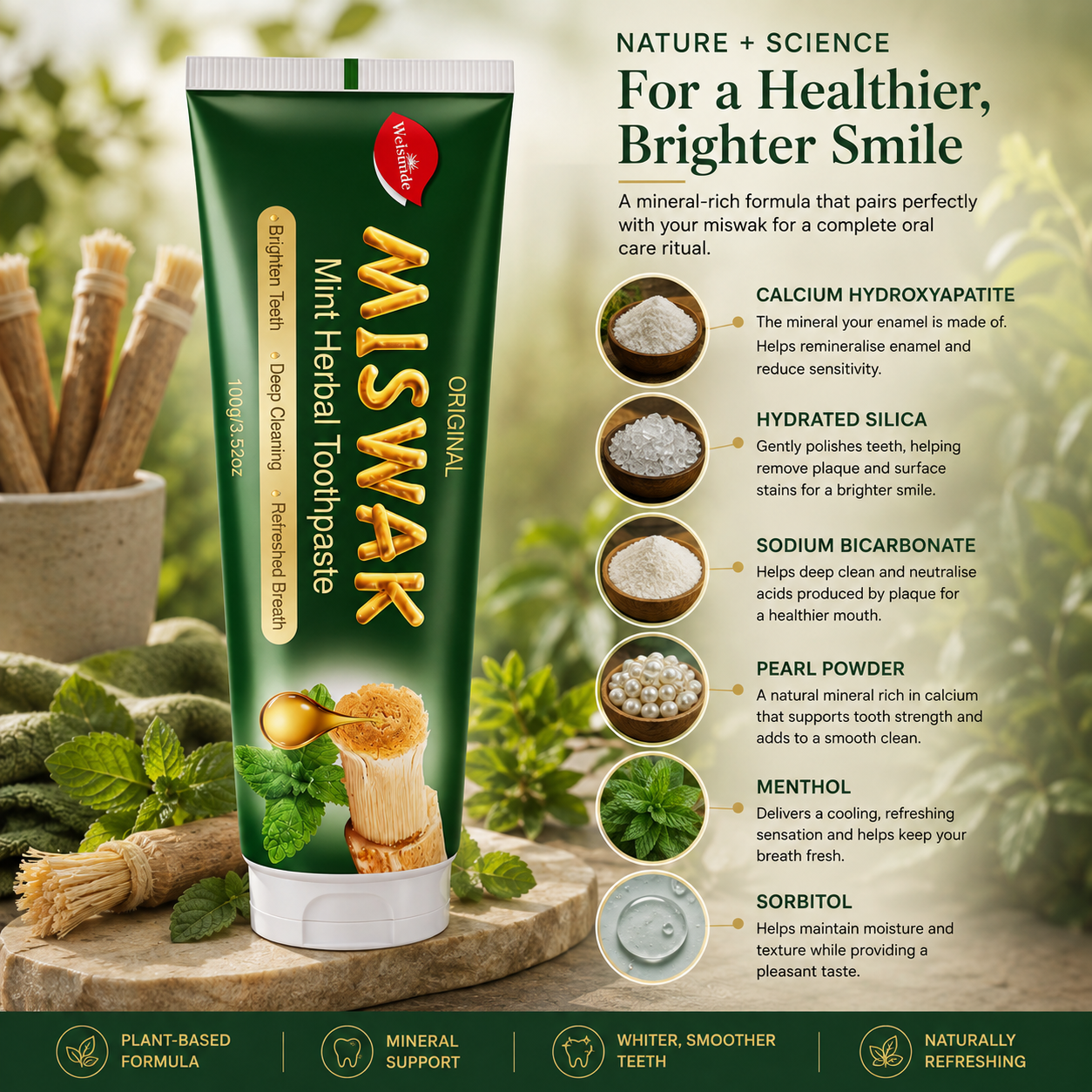 Miswak Mineral Toothpaste