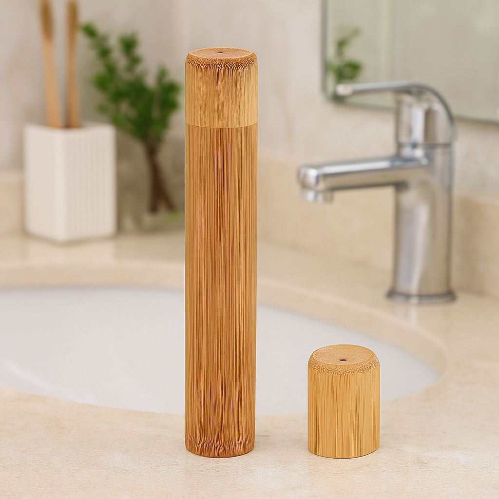 Bamboo Travel Case for Miswak
