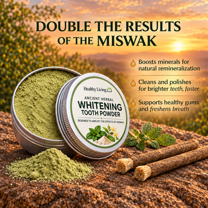 Ancient Whitening Tooth Powder - Miswak