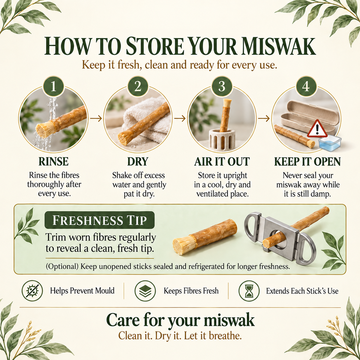 Miswak - Nature's Original Toothbrush