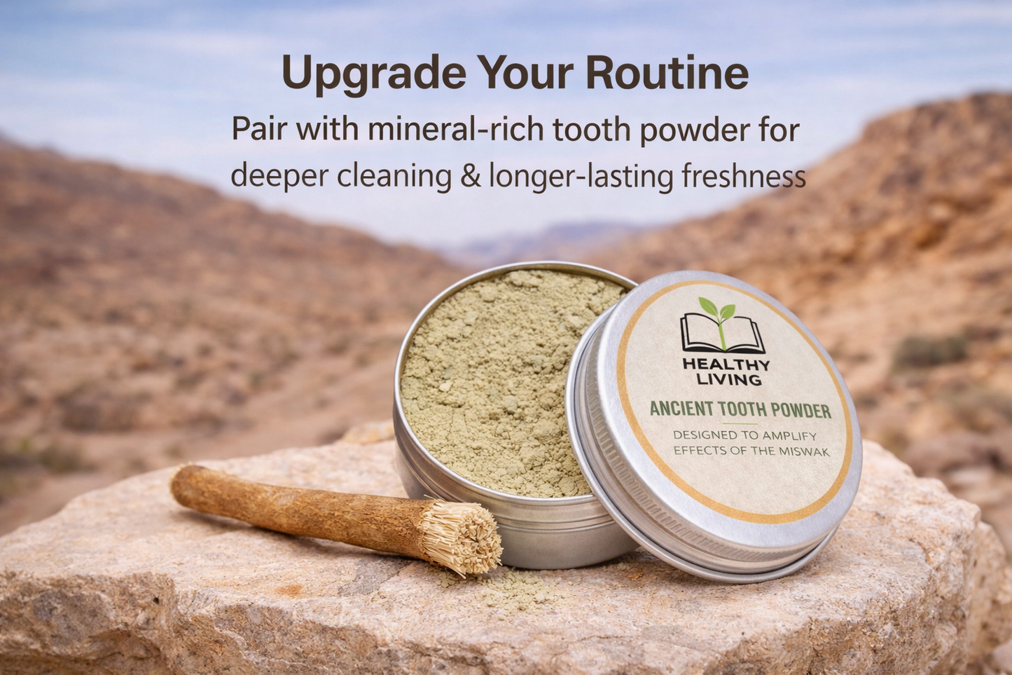 Ancient Miswak Toothbrush 1pc